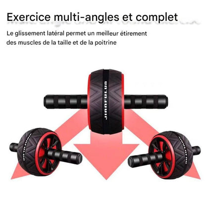 AbForce™ – Rouleau Abdominal Antidérapant